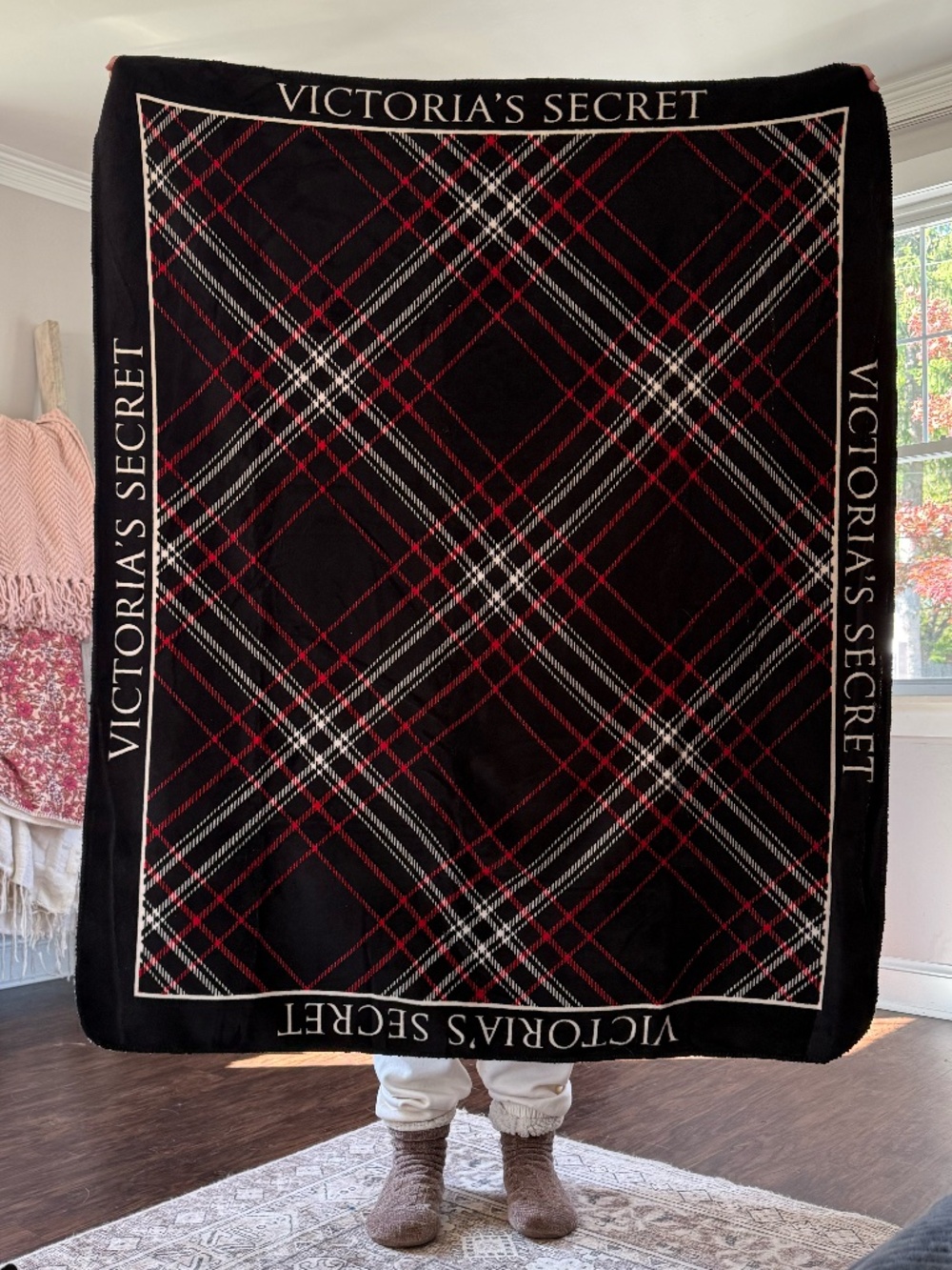 Victoria’s Secret Cozy Plush Blanket | 50” x 60” | Brand New